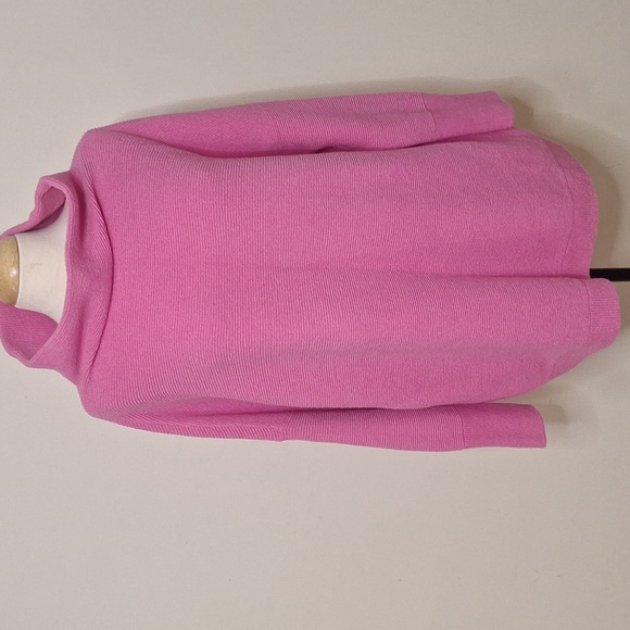 Free People “Ottoman Slouchy Tunic” (electric pink) Size M - Picture 3 of 11